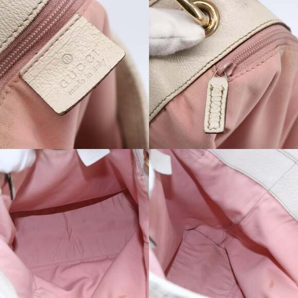GUCCI GG Canvas Tote Bag Pink Gold - Picture 11 of 12